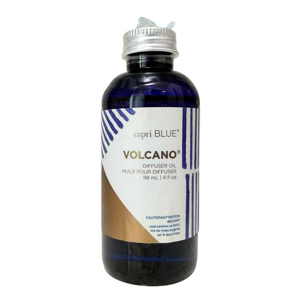 Blue Volcano Diffuser Oil Capri Blue Anthropologie 4oz / 118mL Refill READ DESC